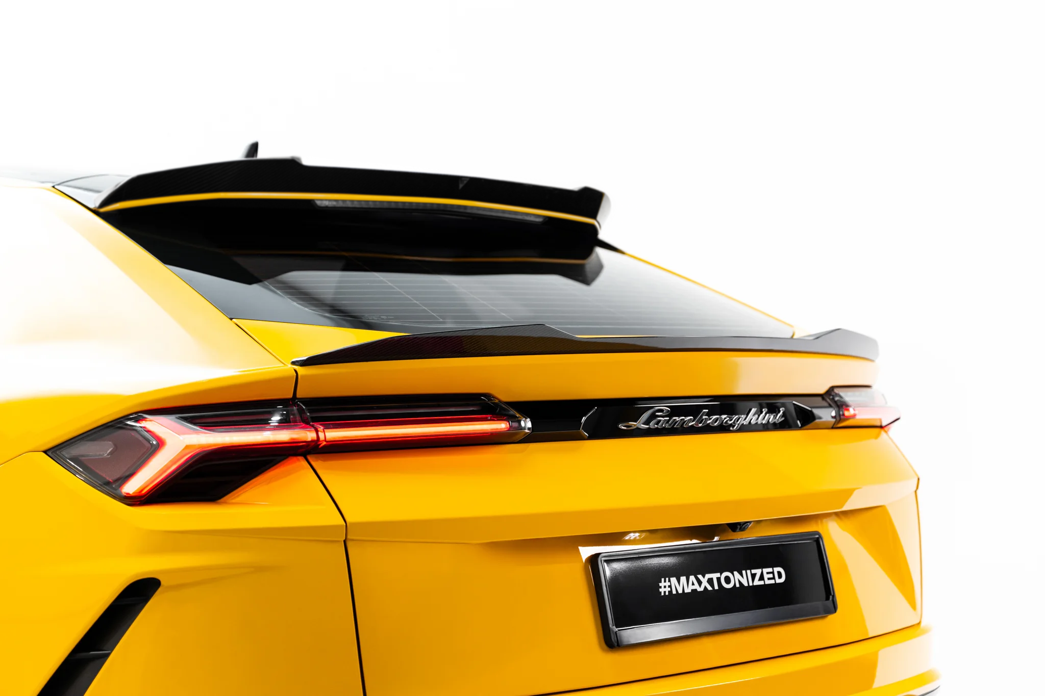 PREPREG CARBON FIBER TAILGATE SPOILER (LOWER) SUITABLE FOR LAMBORGHINI URUS MK 1 – MAXTON DESIGN - 2