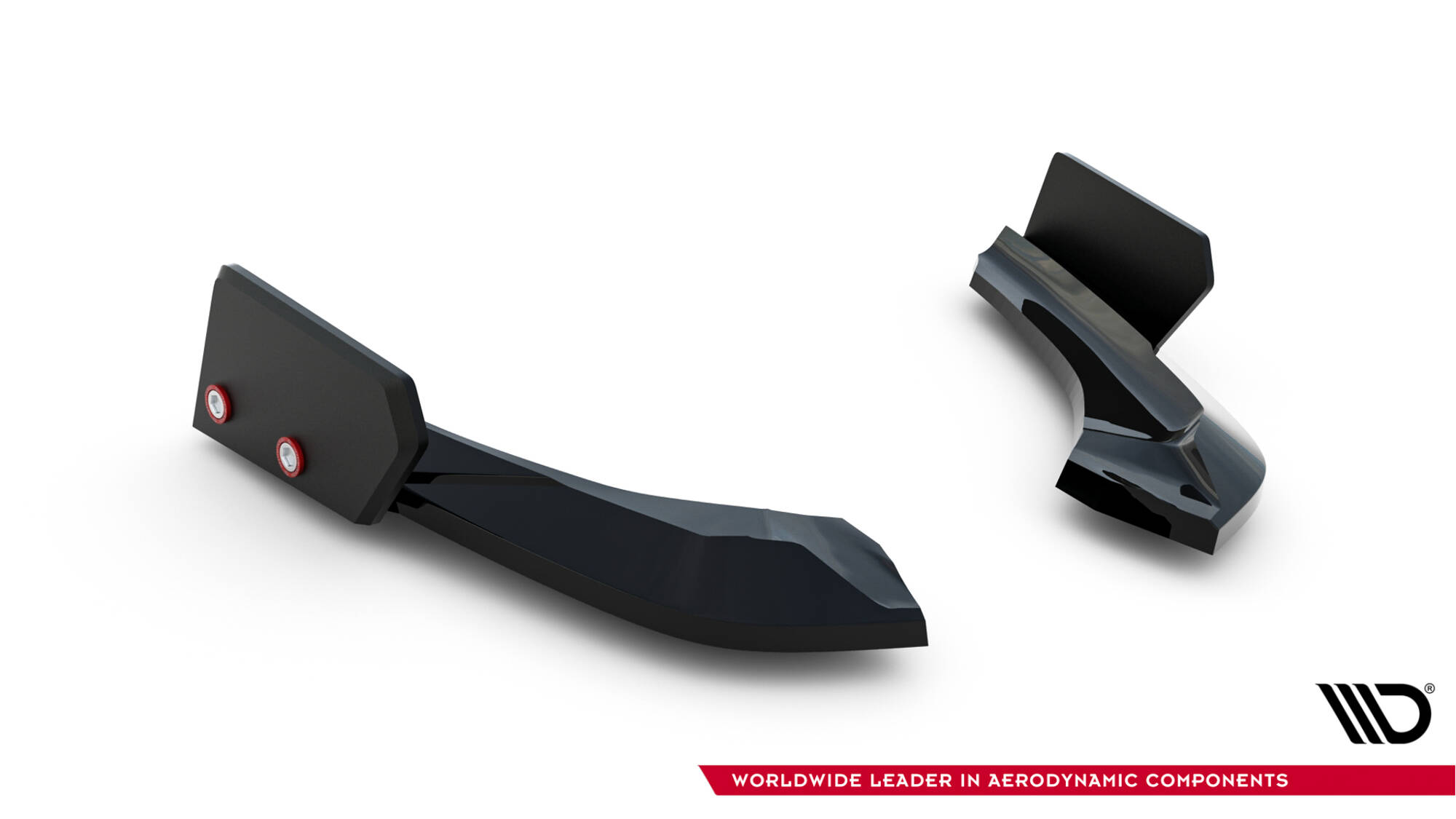 Rear Side Splitters V.5 + Flaps BMW 1 M-Pack / M140i F20 Facelift - 5