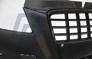 AUDI A3 08-12 S8 STYLE BLACK PDC FRONT BUMPER