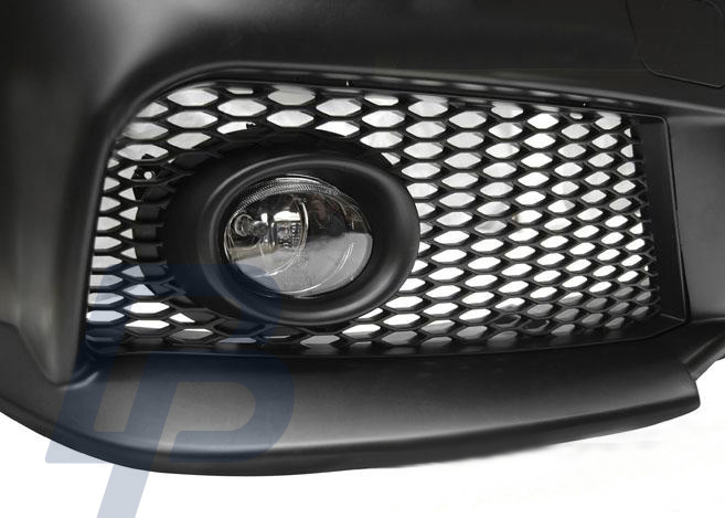 AUDI A3 08-12 RS STYLE CHROME BLACK FRONT BUMPER - 4
