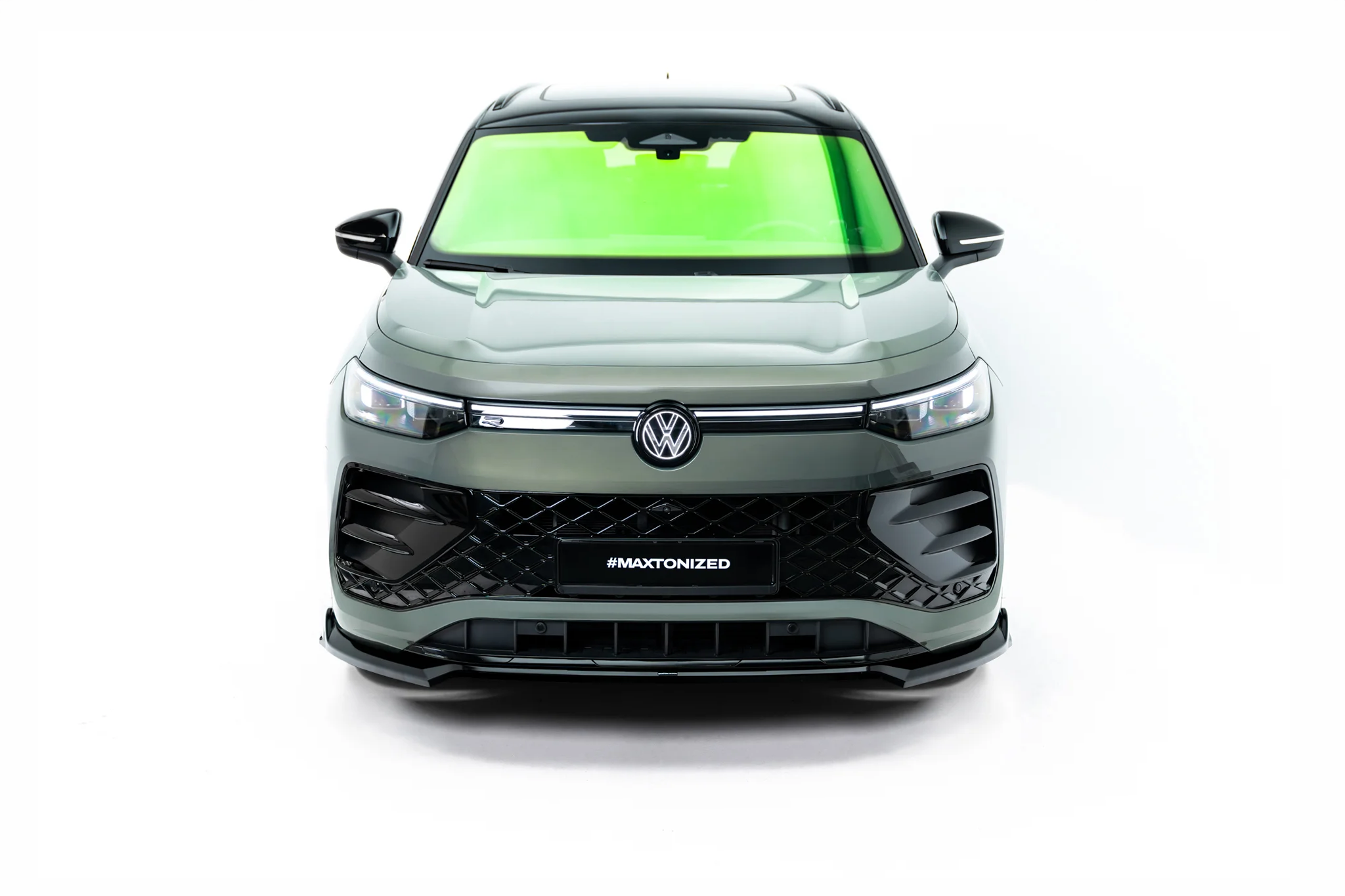 FRONT SPLITTER V.1 SUITABLE FOR VOLKSWAGEN TAYRON R-LINE MK1 – MAXTON DESIGN - 2