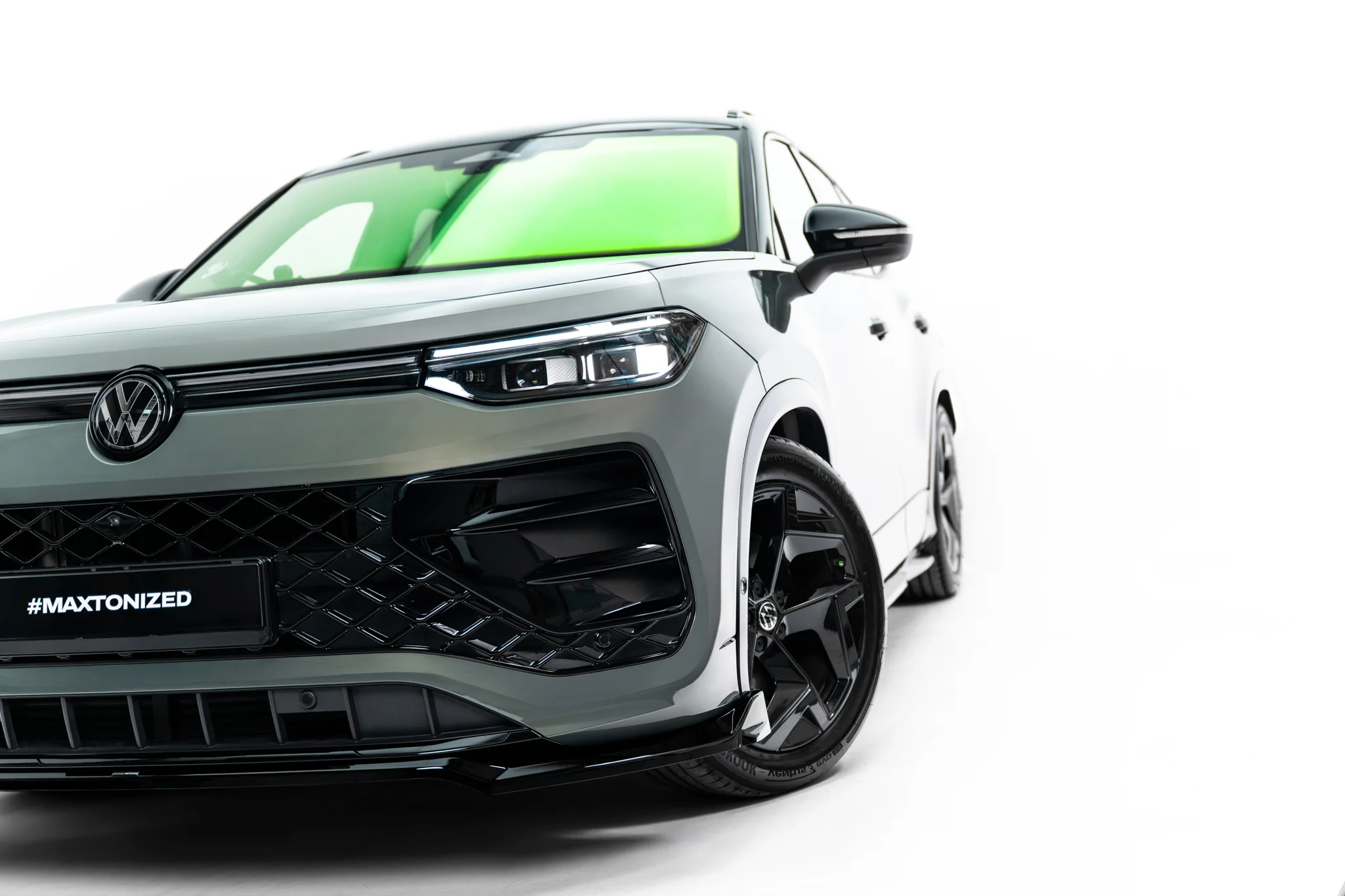FRONT SPLITTER V.1 SUITABLE FOR VOLKSWAGEN TAYRON R-LINE MK1 – MAXTON DESIGN - 7