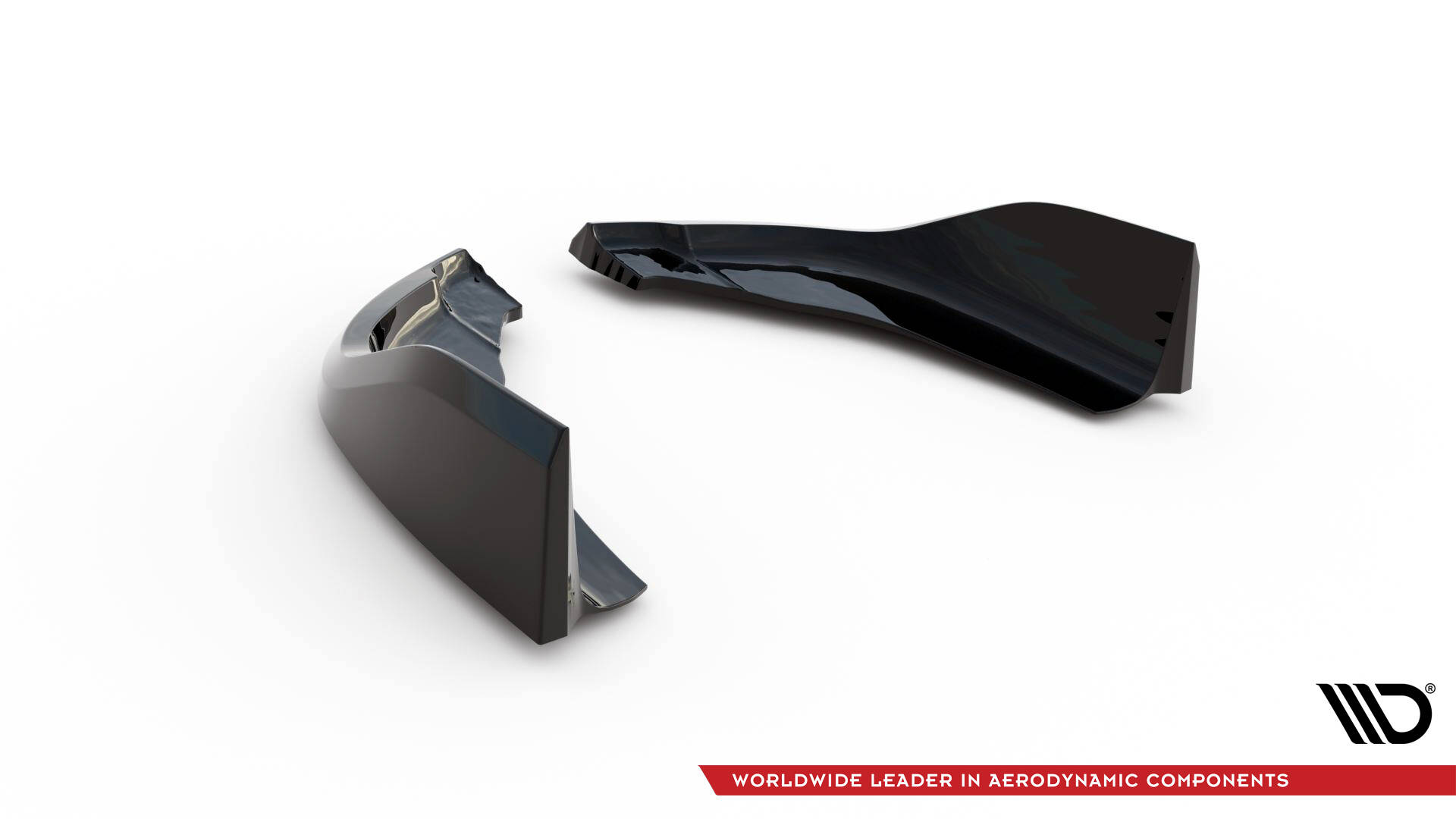 Rear Side Splitters V.12 BMW 1 M-Pack / M135i F40 - 6