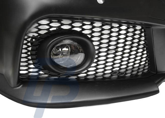 AUDI A3 08-12 RS STYLE CHROME BLACK PDC FRONT BUMPER - 4