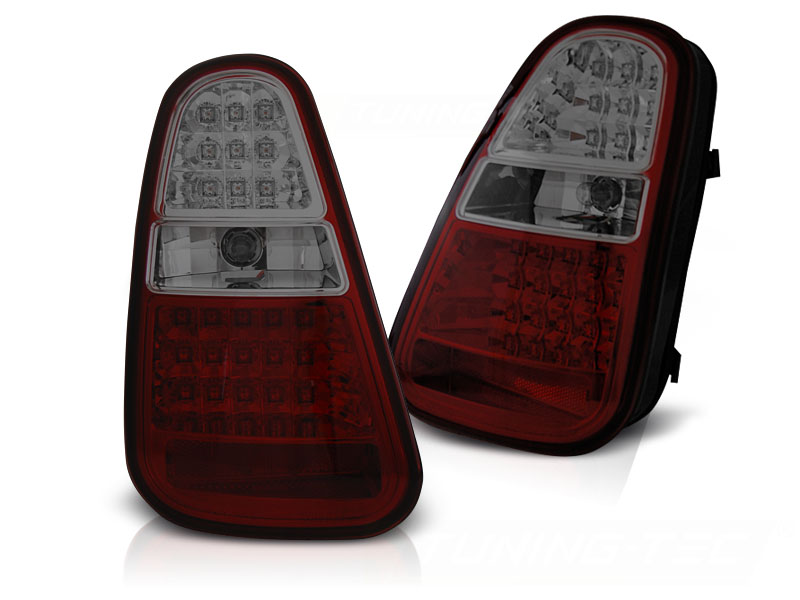 LED-BAKLYKTOR MINI COOPER R50 /R52 /R53 2004-2006 RÖD/TONAD LED