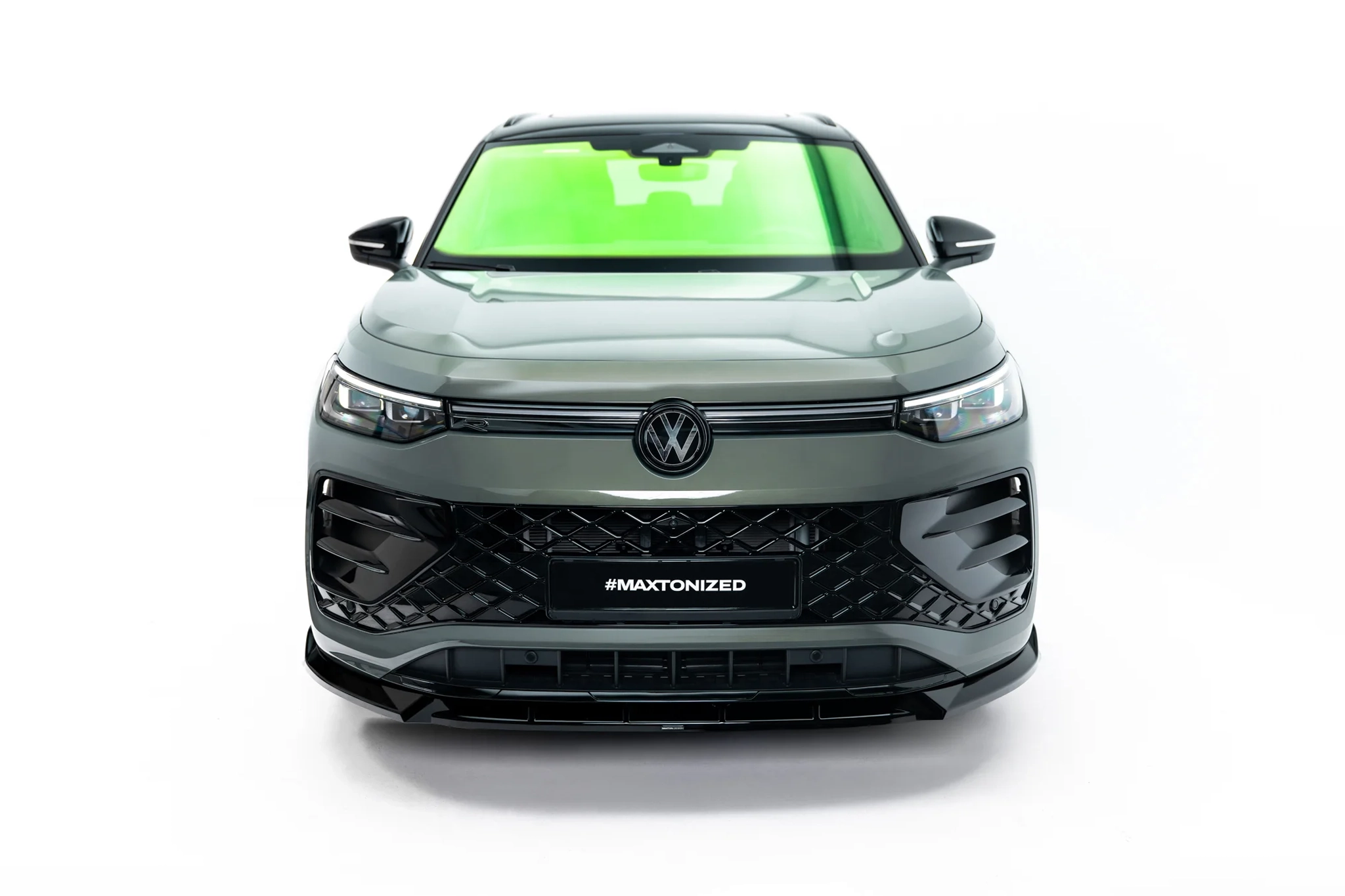 FRONT SPLITTER V.2 SUITABLE FOR VOLKSWAGEN TAYRON R-LINE MK1 – MAXTON DESIGN - 4