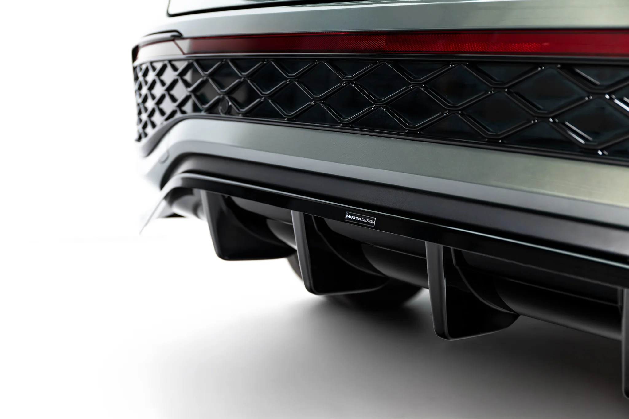 REAR SPLITTER (WITH VERTICAL BARS) SUITABLE FOR VOLKSWAGEN TAYRON R-LINE MK1 – MAXTON DESIGN - 8
