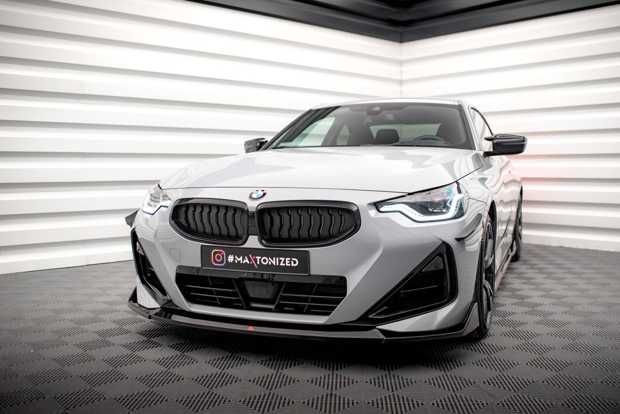 Front Splitter V.3 BMW 2 Coupe M-Pack / M240i G42 - 4