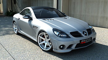 FRONT BUMPER MERCEDES SLK R171 AMG 204 LOOK