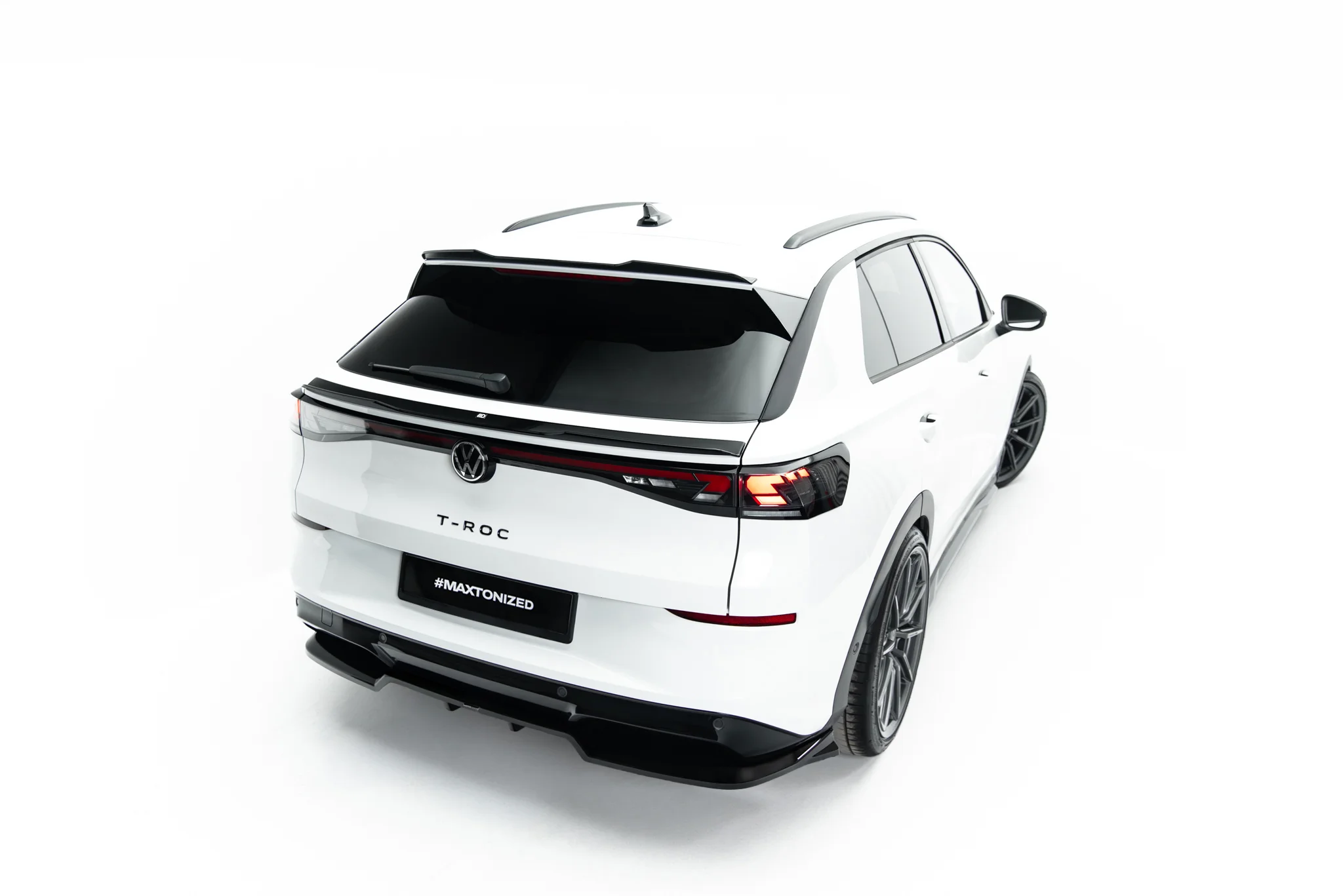 UPPER SPOILER CAP SUITABLE FOR VOLKSWAGEN T-ROC R-LINE MK2 – MAXTON DESIGN - 2