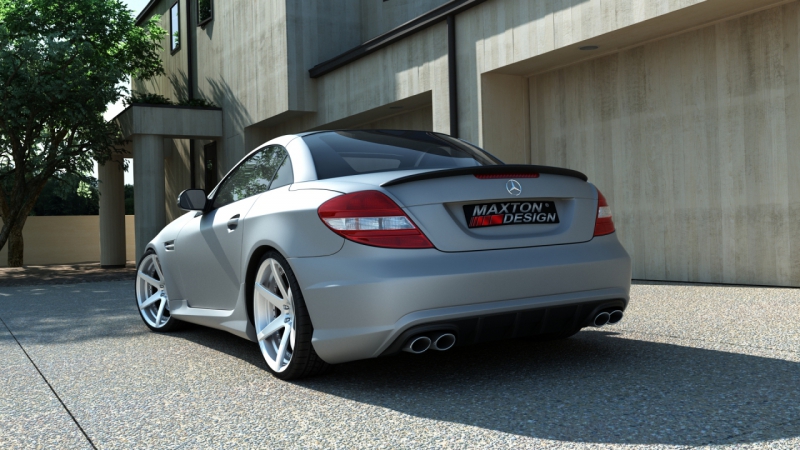BAKRE STÖTFÅNGARE MERCEDES SLK R171 AMG 204 LOOK