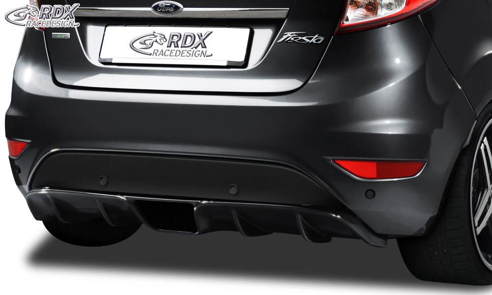 REAR BUMPER EXTENSION FIESTA MK7 JA8 JR8 (2008-2012 & 2012+) DIFFUSOR - 4