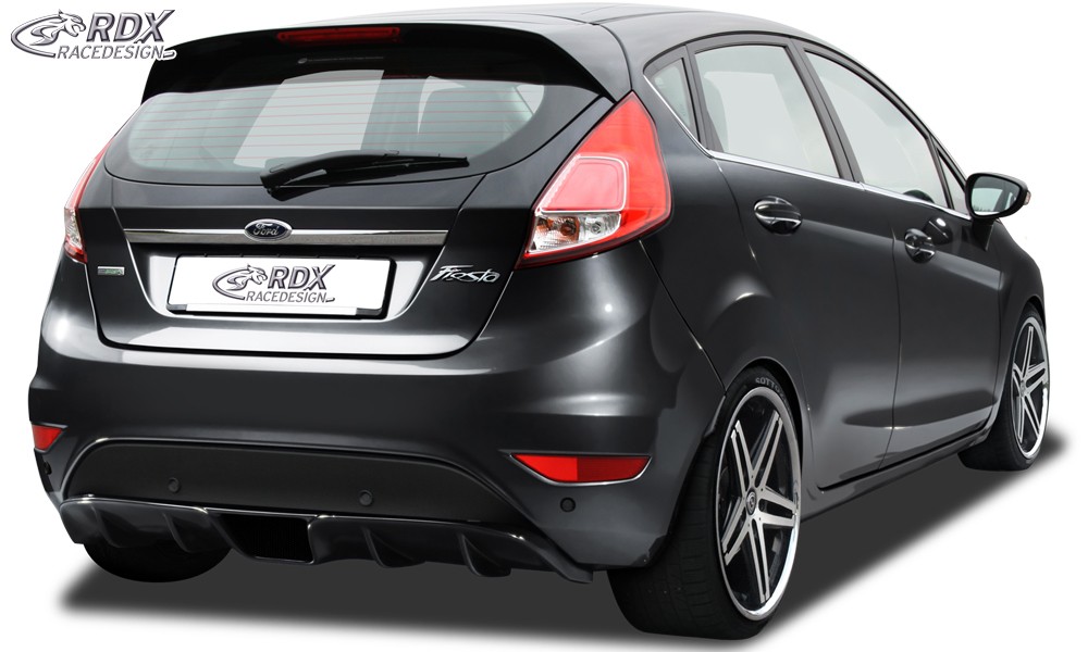 REAR BUMPER EXTENSION FIESTA MK7 JA8 JR8 (2008-2012 & 2012+) DIFFUSOR - 3