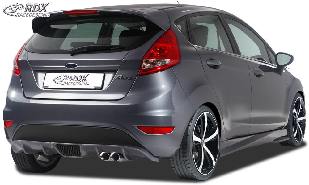 REAR BUMPER EXTENSION FIESTA MK7 JA8 JR8 (2008-2012 & 2012+) DIFFUSOR - 2