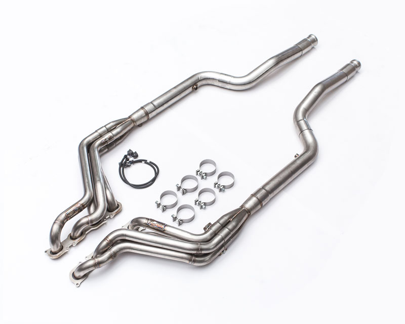 AGENCY POWER HIGH FLOW CATTED HEADER MERCEDES BENZ E63 AMG W212 6.3L NA 09-11 - 2