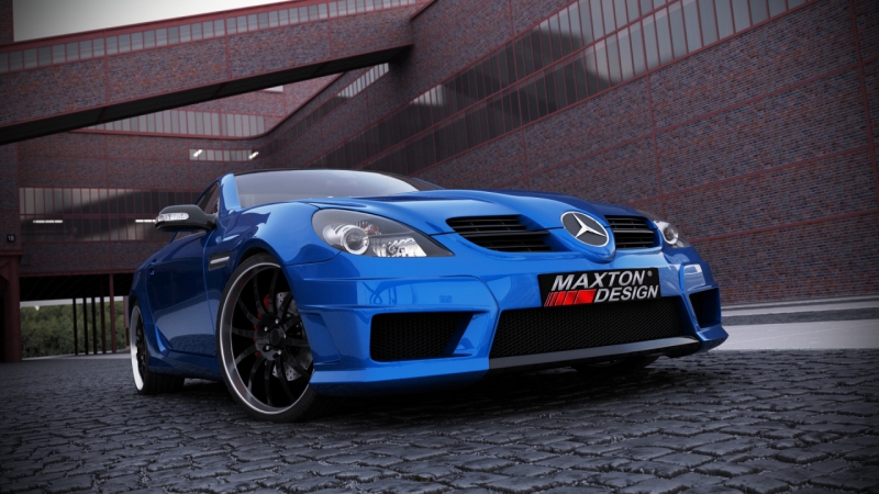 FRONT BUMPER MERCEDES SLK R171 (SLK R172 AMG LOOK)