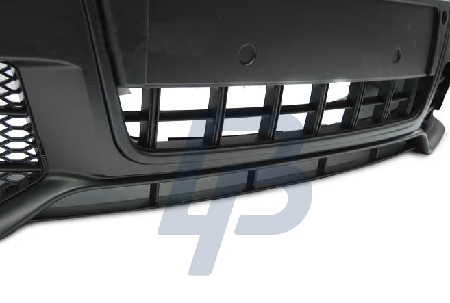 AUDI A4 04-08 S-LINE BLACK FRONT BUMPER - 4