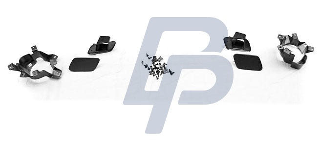 AUDI A4 04-08 S-LINE BLACK FRONT BUMPER - 5