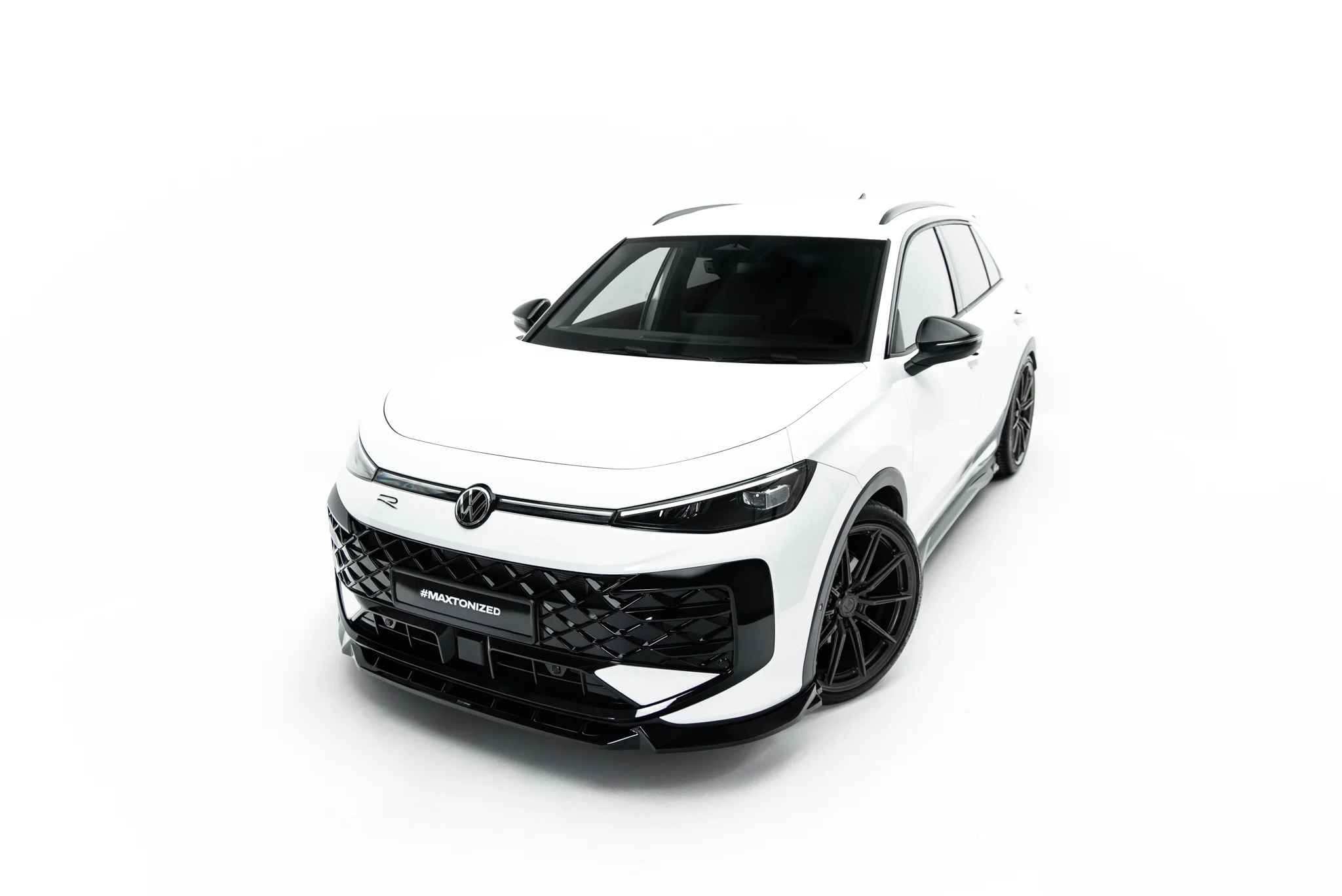 FRONT SPLITTER SUITABLE FOR VOLKSWAGEN T-ROC R-LINE MK2 – MAXTON DESIGN - 8