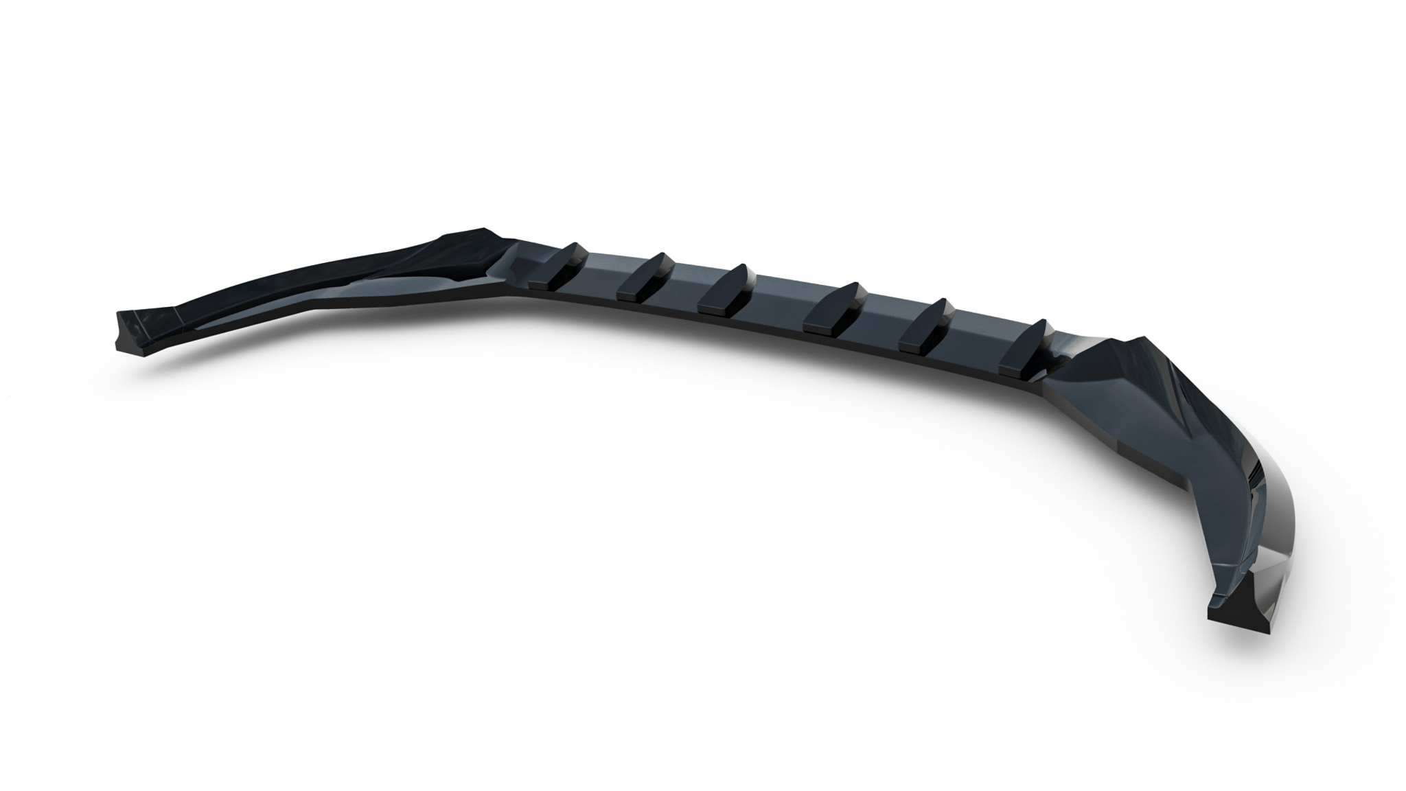 FRONT SPLITTER SUITABLE FOR VOLKSWAGEN T-ROC R-LINE MK2 – MAXTON DESIGN - 3