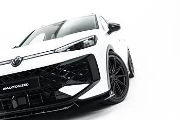 FRONT SPLITTER SUITABLE FOR VOLKSWAGEN T-ROC R-LINE MK2 – MAXTON DESIGN