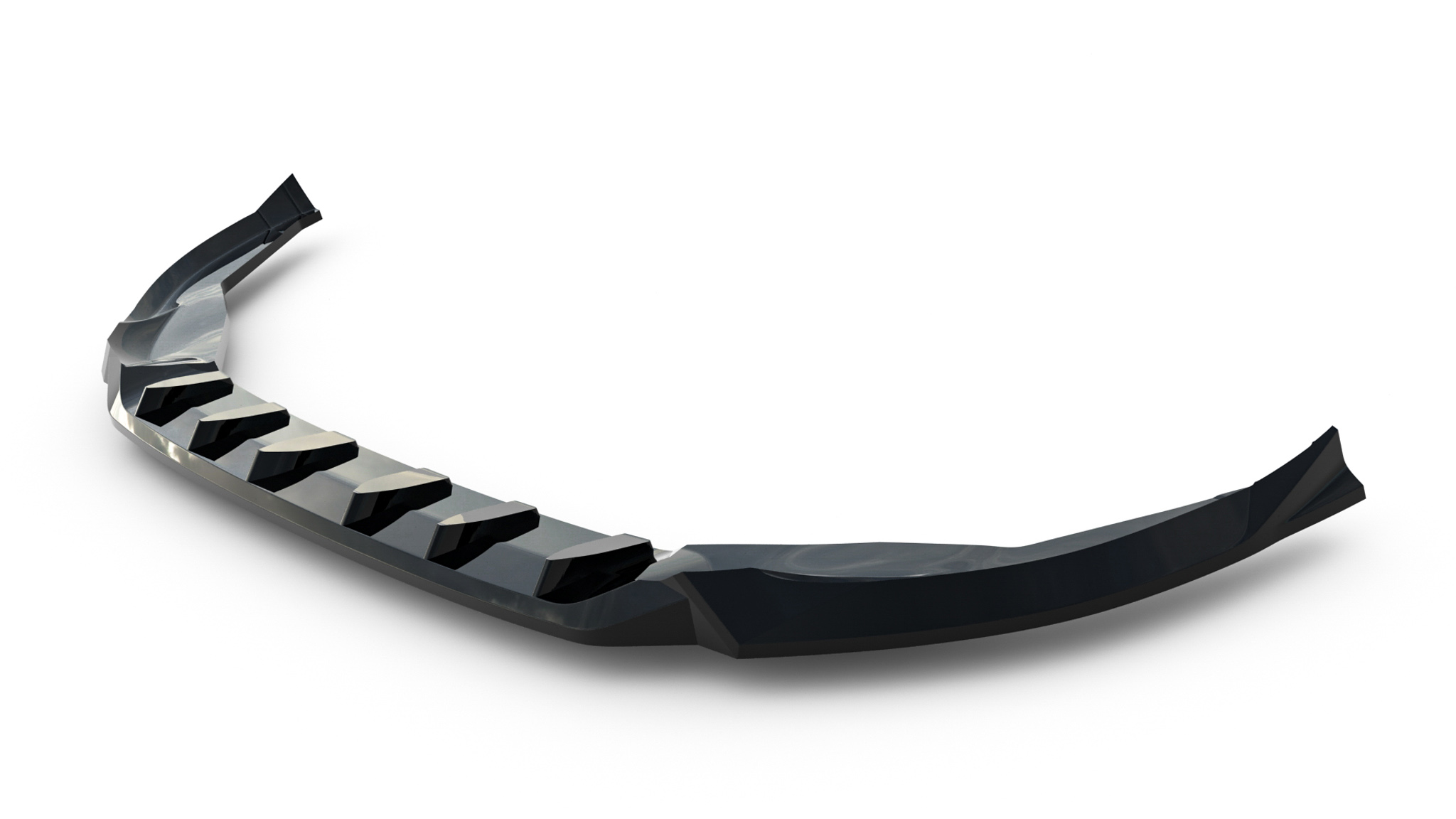 FRONT SPLITTER SUITABLE FOR VOLKSWAGEN T-ROC R-LINE MK2 – MAXTON DESIGN - 5