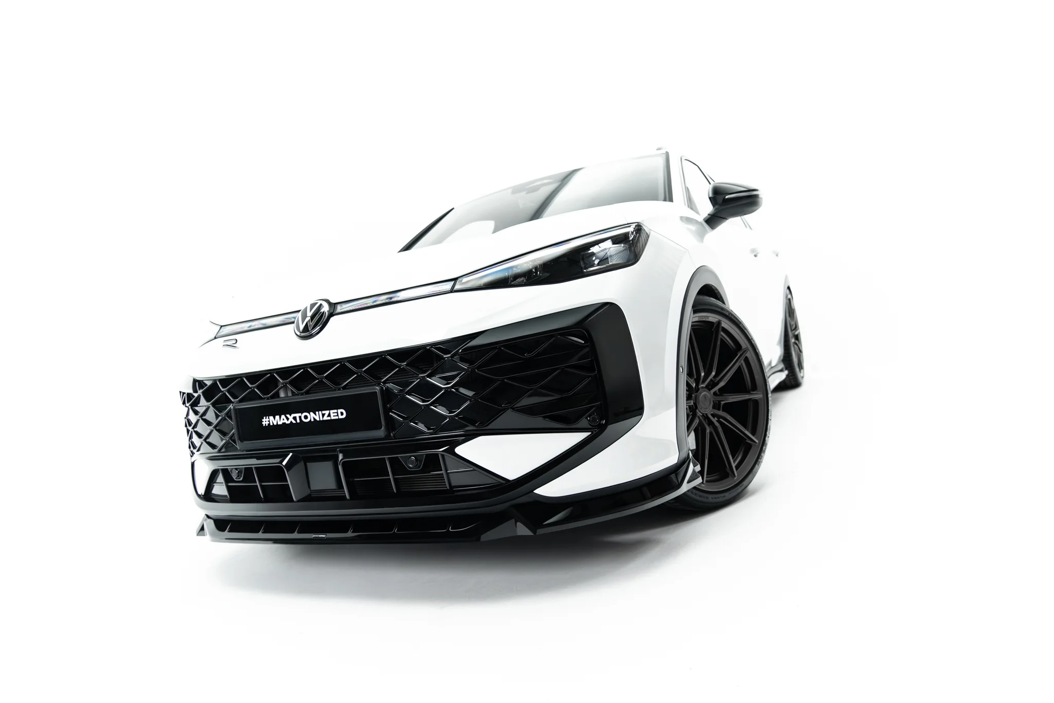 FRONT SPLITTER SUITABLE FOR VOLKSWAGEN T-ROC R-LINE MK2 – MAXTON DESIGN - 7