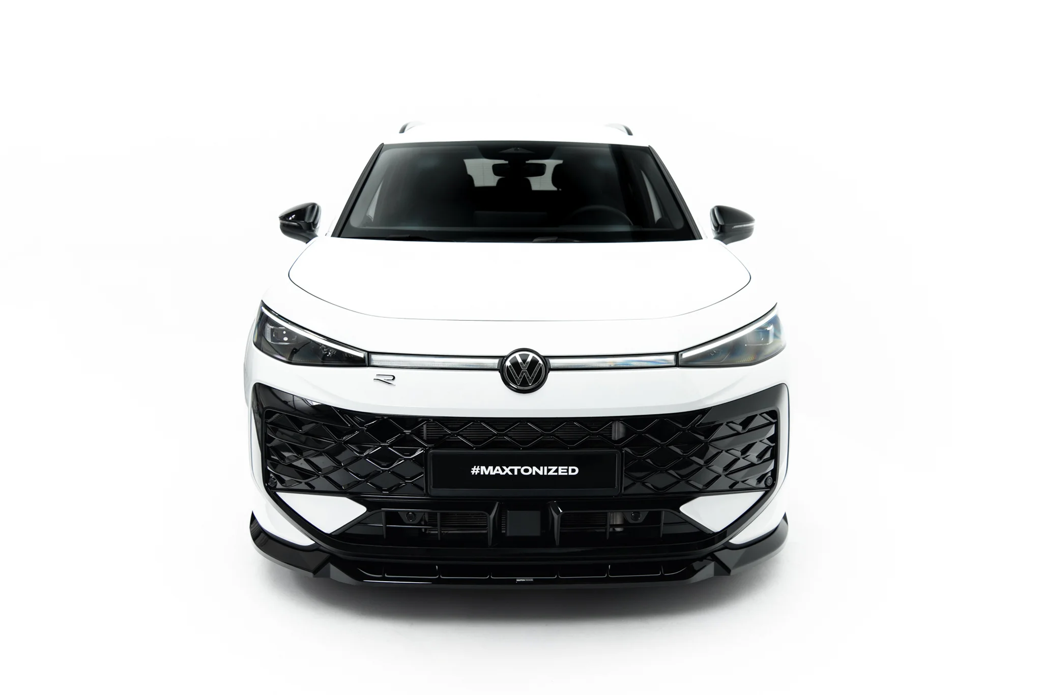 FRONT SPLITTER SUITABLE FOR VOLKSWAGEN T-ROC R-LINE MK2 – MAXTON DESIGN - 6