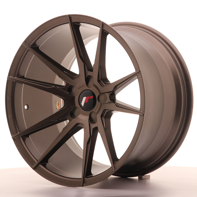 JAPAN RACING JR21 19X11 ET15-30 5H BLANK MATT BRO