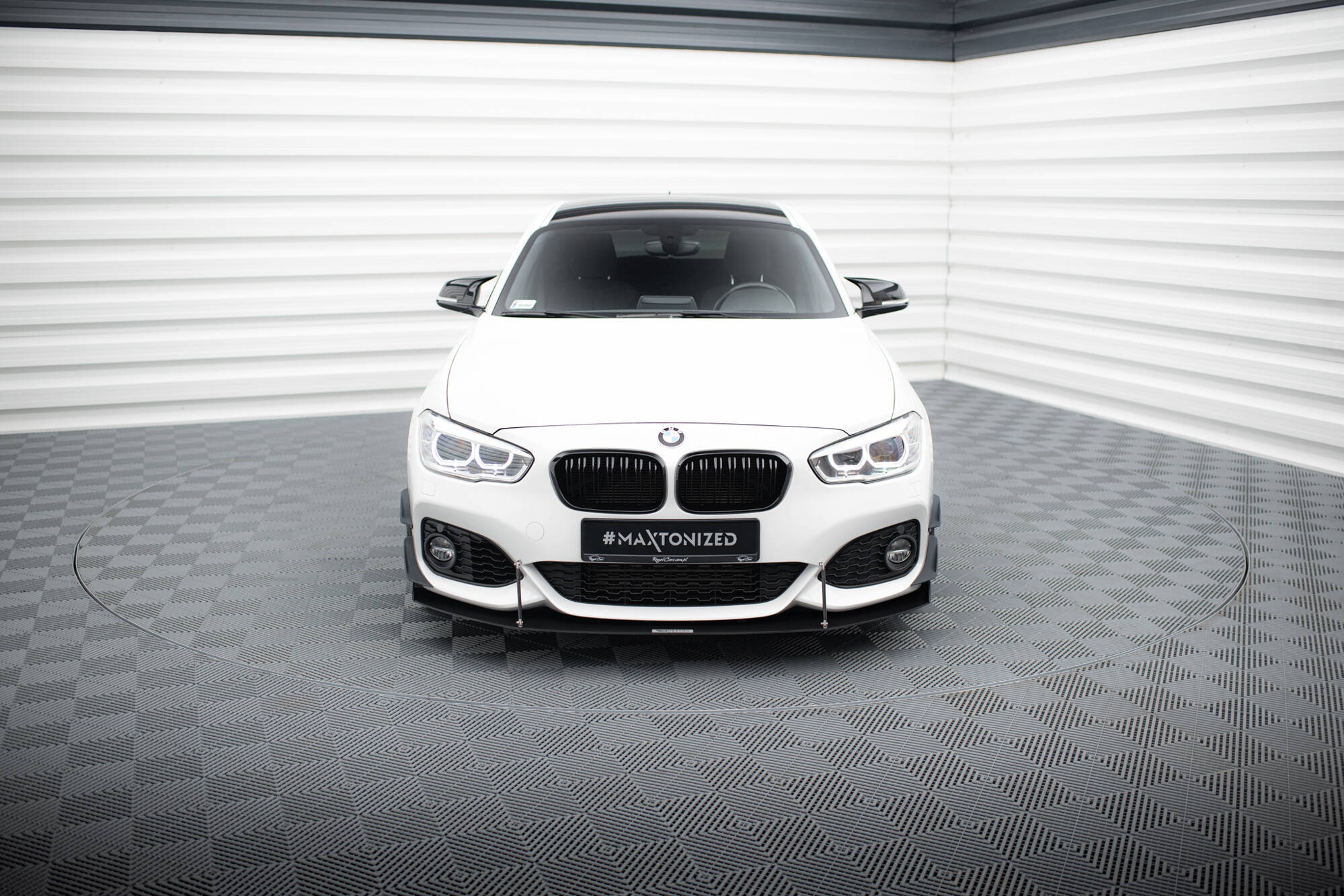 Front Bumper Wings (Canards) BMW 1 M-Pack / M140i F20 Facelift - 4