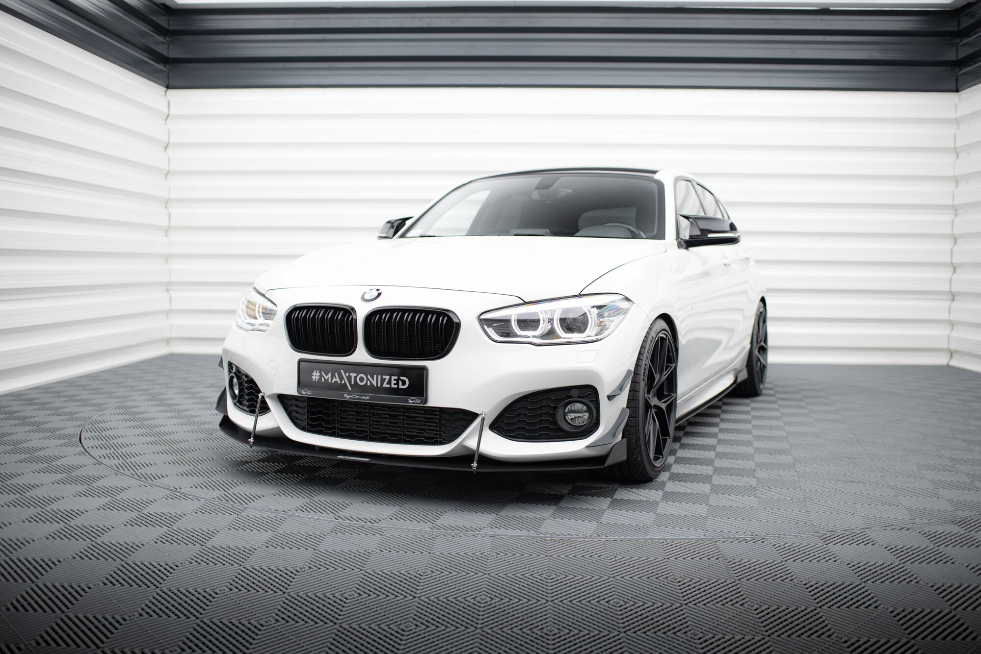 Front Bumper Wings (Canards) BMW 1 M-Pack / M140i F20 Facelift - 5