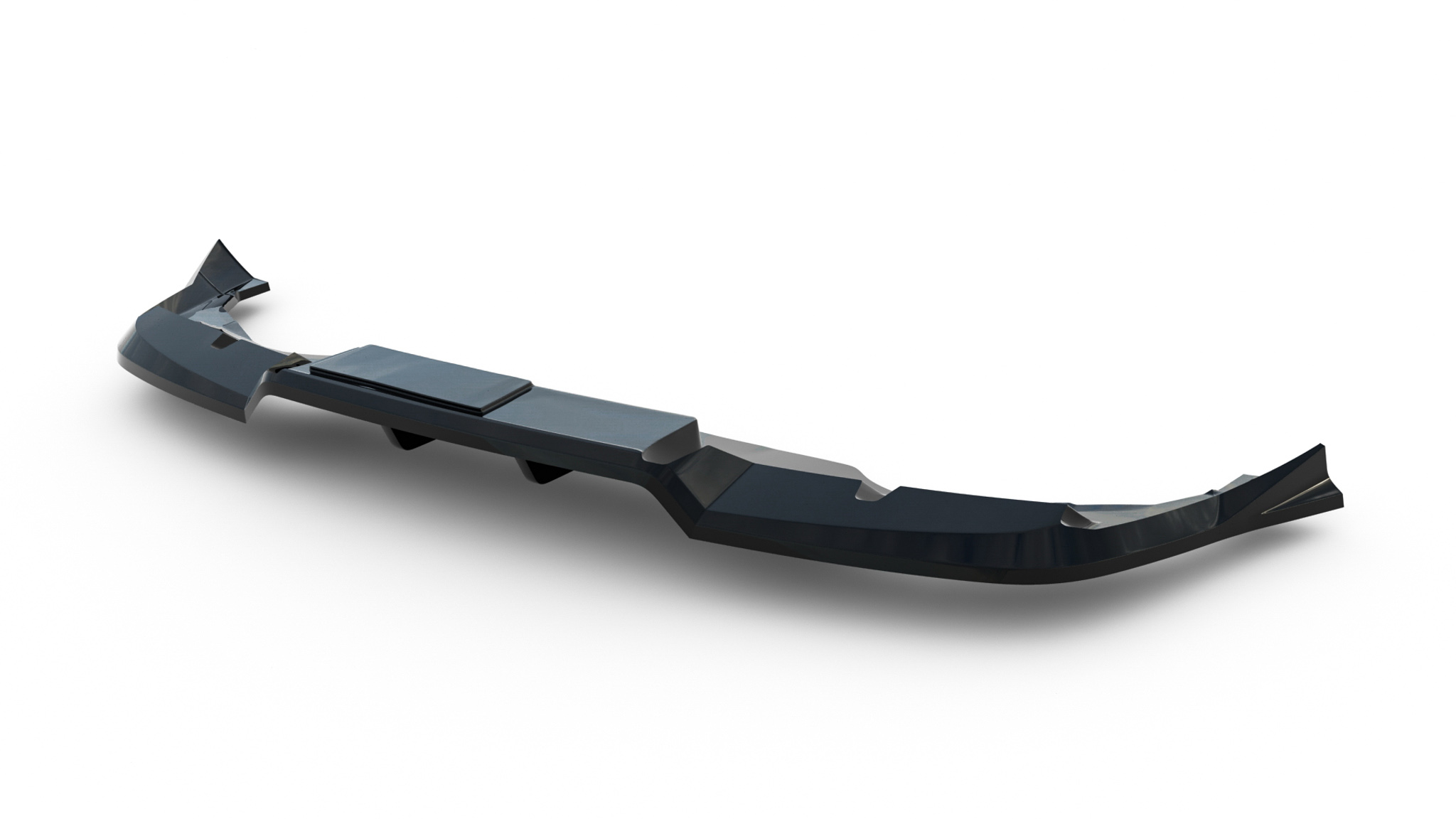 REAR SPLITTER (WITH VERTICAL BARS) SUITABLE FOR VOLKSWAGEN T-ROC R-LINE MK2 – MAXTON DESIGN - 2