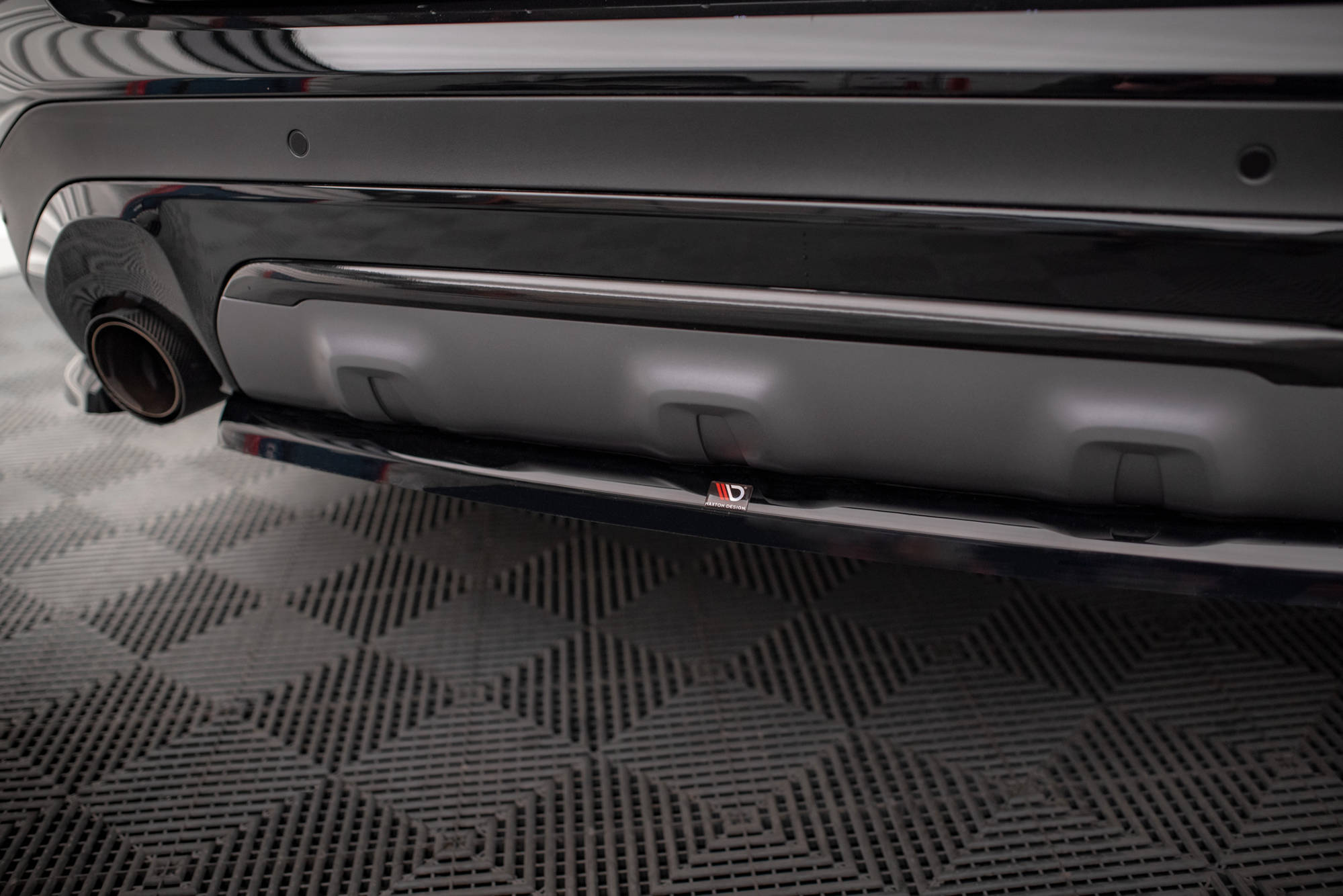 Central Rear Splitter BMW X3 G01 - 3