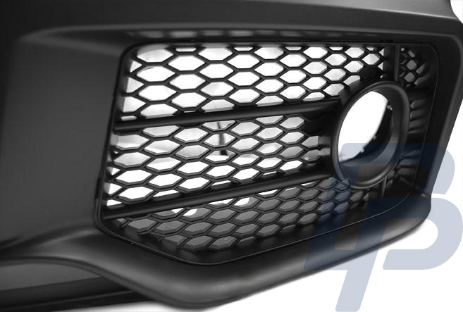 AUDI A4 04-08 S-LINE BLACK PDC FRONT BUMPER - 3