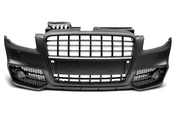 AUDI A4 04-08 S-LINE BLACK PDC FRONT BUMPER