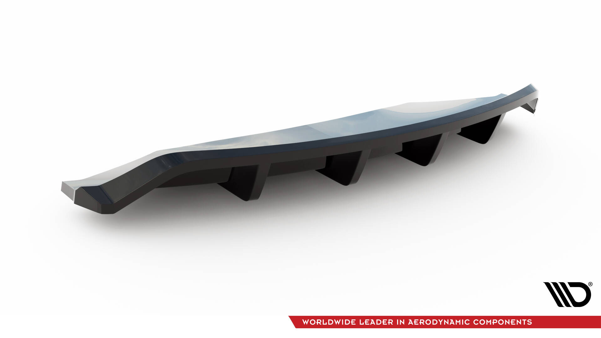 Central Rear Splitter (Vertical Bars) BMW Z4 M-Pack E89 Facelift - 6