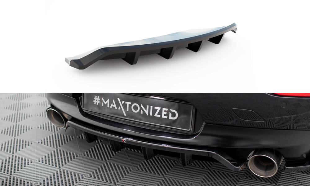 Central Rear Splitter (Vertical Bars) BMW Z4 M-Pack E89 Facelift