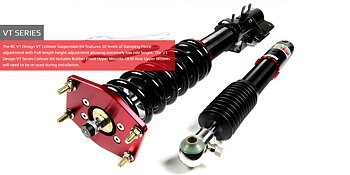 MAZDA 6 08-12 GH5FS BC-RACING COILOVERS V1-VT