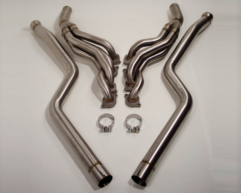AGENCY POWER HEADER AND SECTION 1 MID PIPES MERCEDES-BENZ C63 COUPE 12-14 - 4