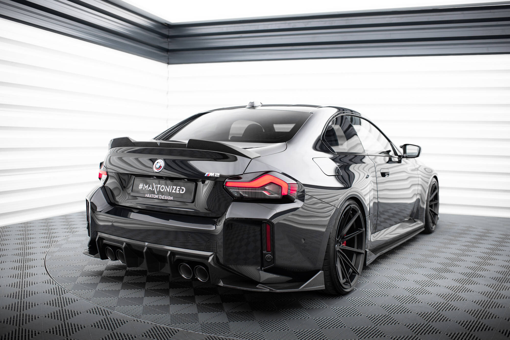 Carbon Fiber Rear Side Splitters BMW M2 G87 - 2