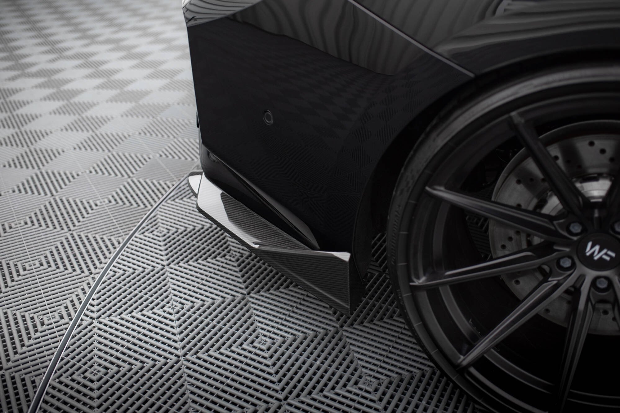 Carbon Fiber Rear Side Splitters BMW M2 G87 - 4