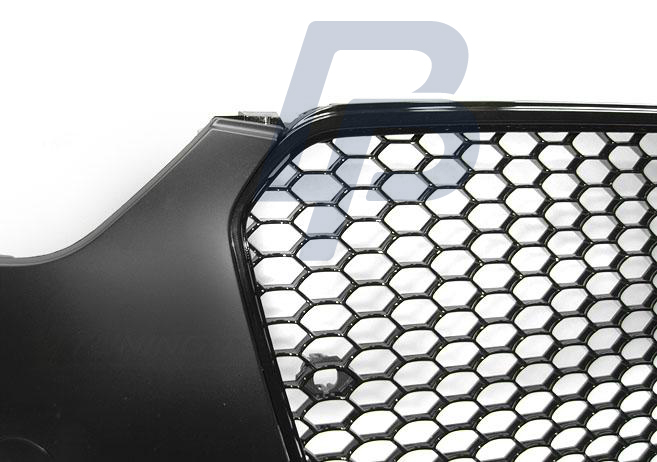 AUDI  A4 B8 12-15 RS STYLE BLACK PDC FRONT BUMPER - 5