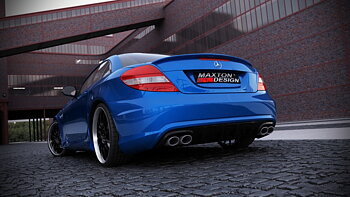 REAR BUMPER MERCEDES SLK R171 (SLK R172 AMG LOOK)