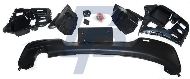 F20 / F21  09.11-15  M-TECH STYLE  PDC REAR BUMPER - 2