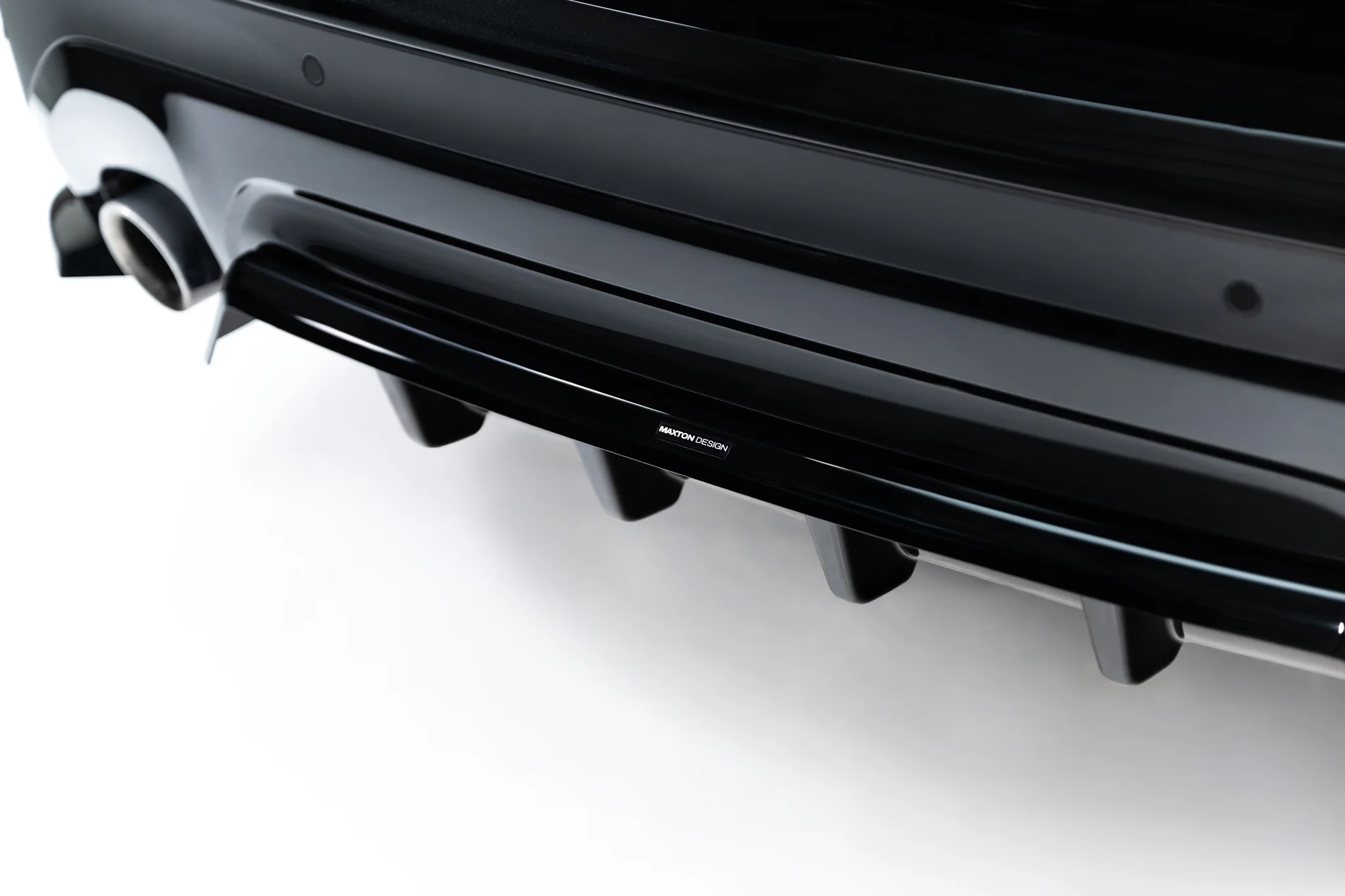 REAR SPLITTER (WITH VERTICAL BARS) V.2 SUITABLE FOR BMW X3 G01 – MAXTON DESIGN - 3