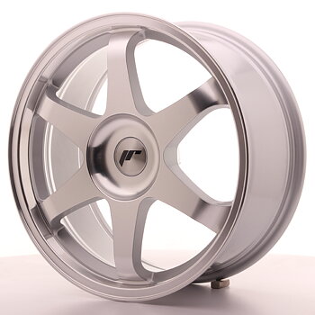 Japan Racing JR3 18x8 ET35-45 Blank Silver Machine
