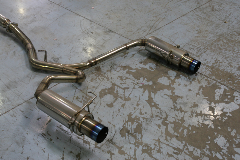AGENCY POWER CATBACK EXHAUST SYSTEM SUBARU WRX SEDAN 2008