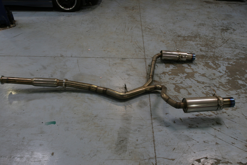 AGENCY POWER CATBACK EXHAUST SYSTEM SUBARU WRX SEDAN 2008 - 2