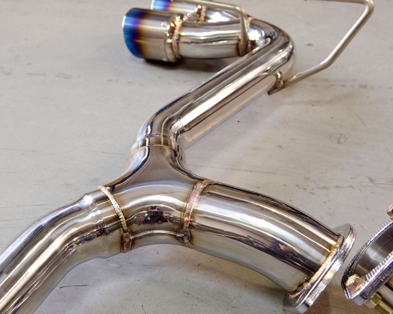 AGENCY POWER TITANIUM TIP CATBACK EXHAUST W/O MUFFLER SUBARU WRX STI HATCH 08-12 - 3