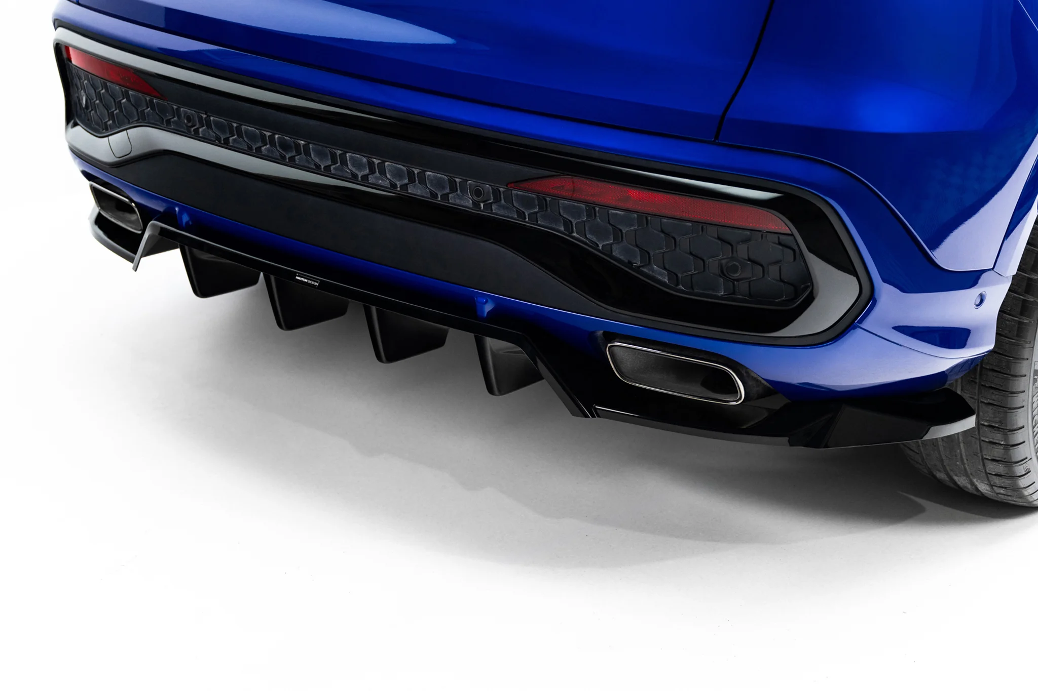 REAR SPLITTER (WITH VERTICAL BARS) SUITABLE FOR AUDI Q5 S-LINE SPORTBACK / SUV MK3 – MAXTON DESIGN - 7